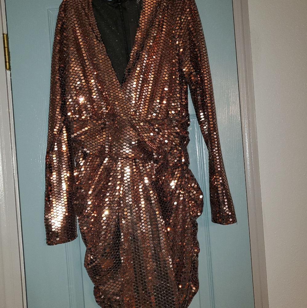 sequin dress